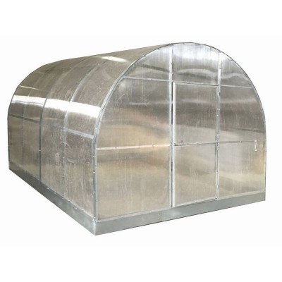 Greenhouse with round roof 